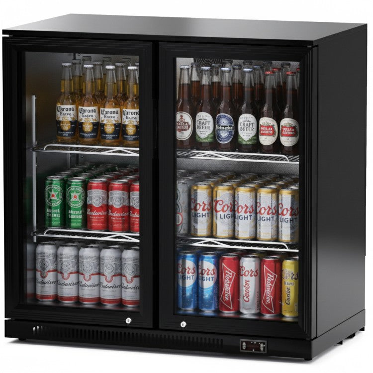 Double Fronted Drinks Fridge