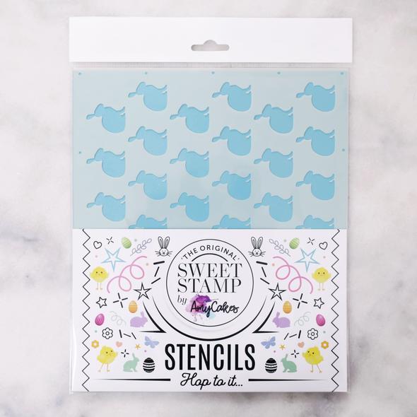Sweet Stamp - Stencil - Bunny Pattern