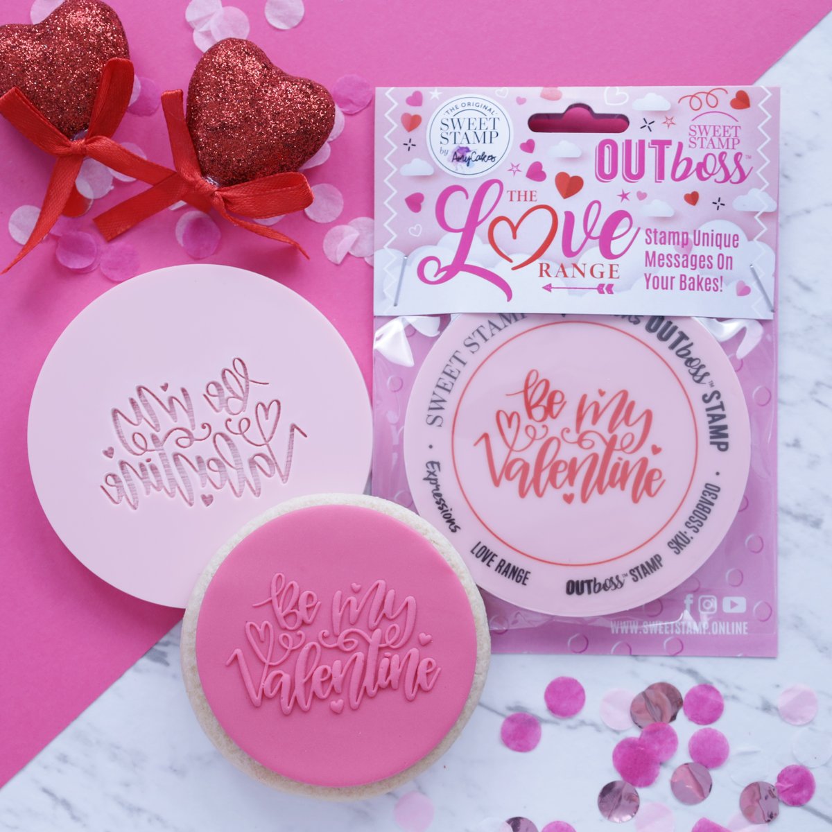 Sweet Stamp - Out Boss - Be My Valentines