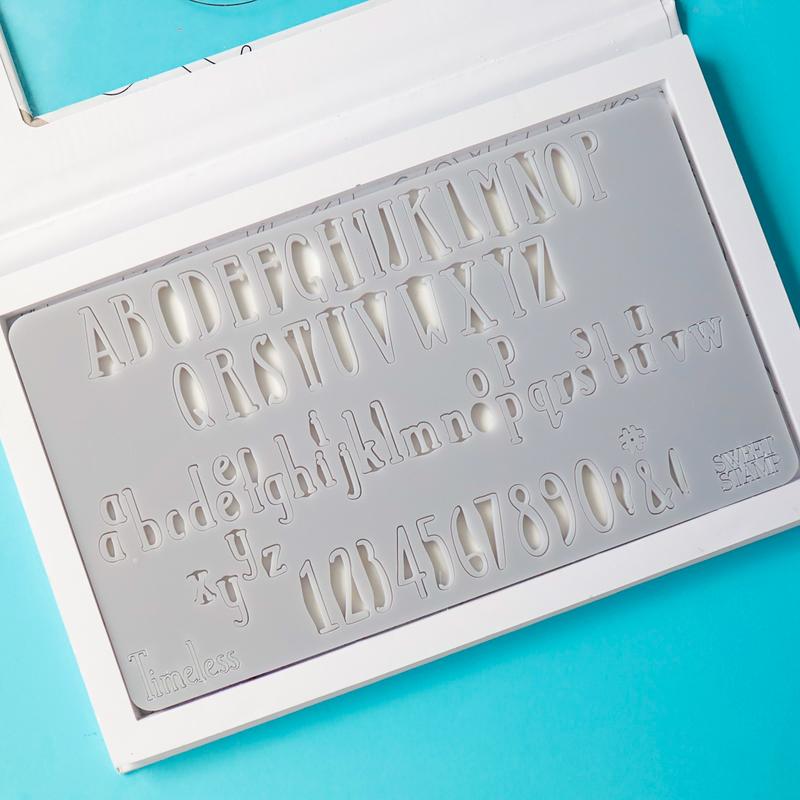 Sweet Stamp - Timeless set - Uppercase, Lowercase, Numbers & Symbols