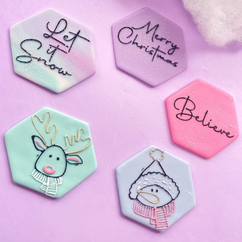 Sweet Stamp - Wish Upon a Cupcake - Snowman