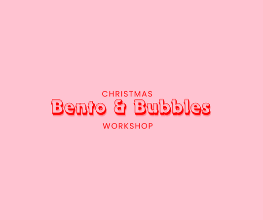 Christmas Bento and Bubbles Workshop!