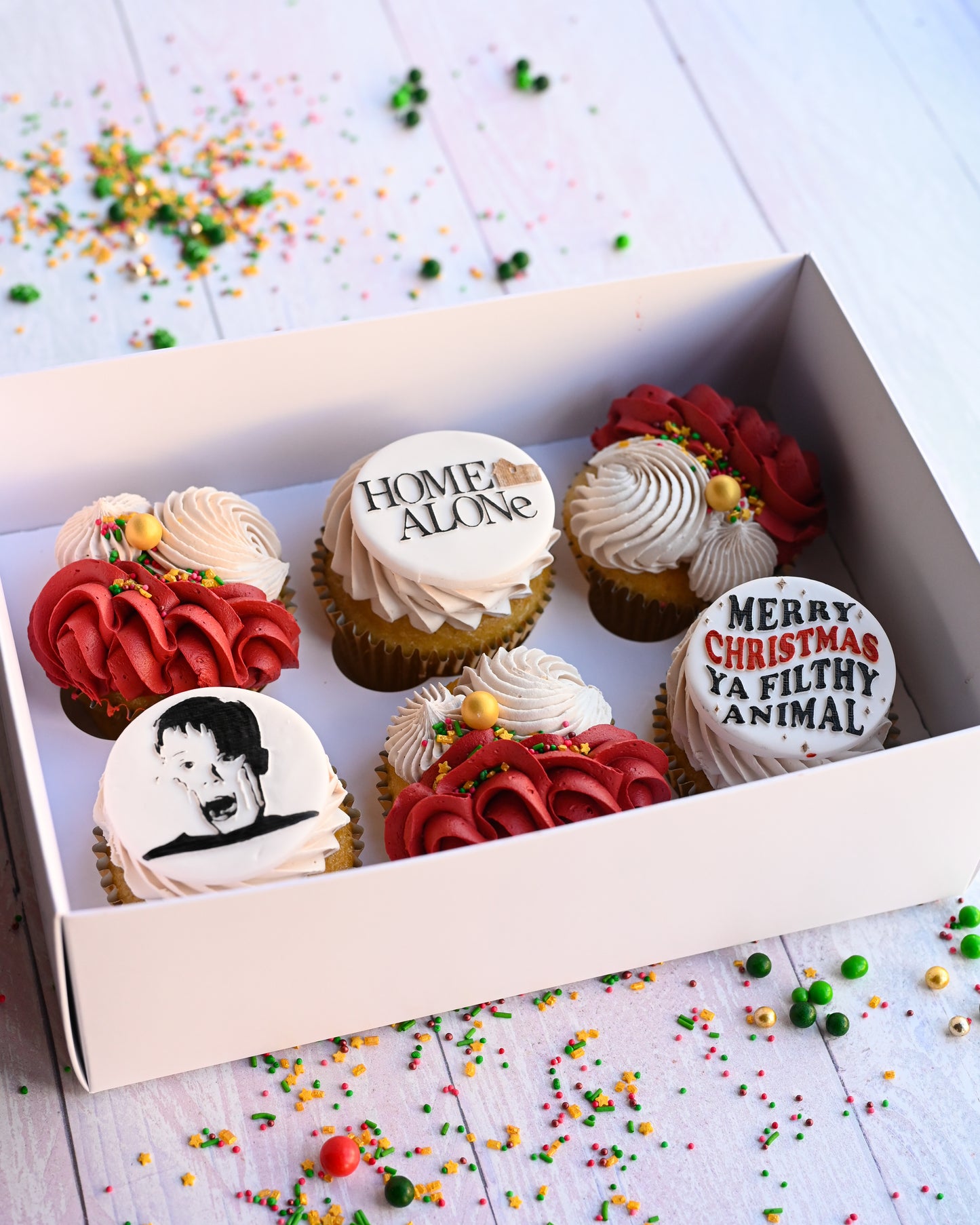 Home Alone Cupcakes - Bespoke Box of 6 or 12