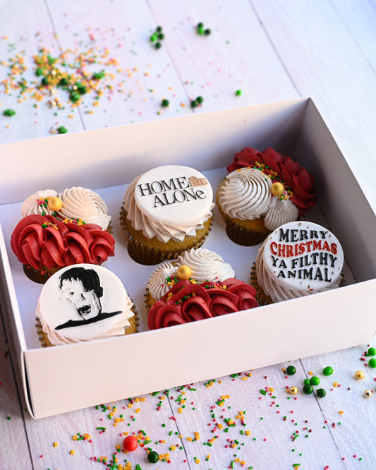 Home Alone Cupcakes - Bespoke Box of 6 or 12