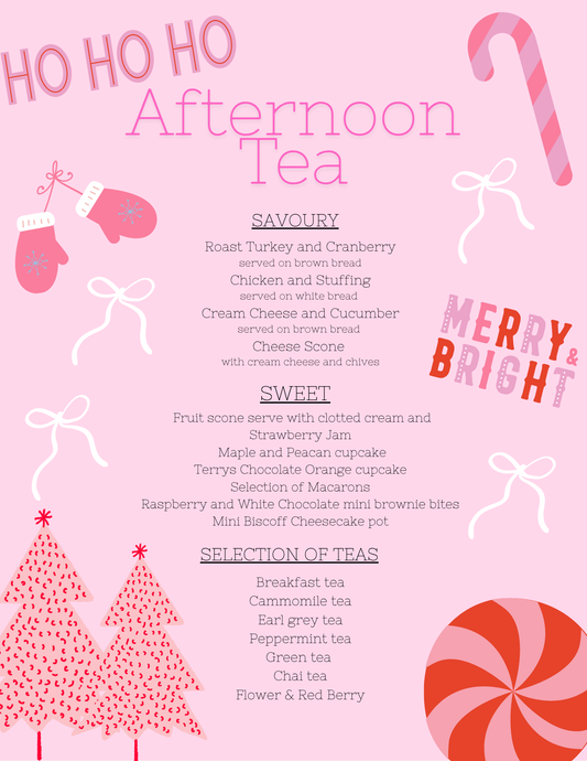 Christmas Afternoon Tea (HARROGATE) £25.95 per person